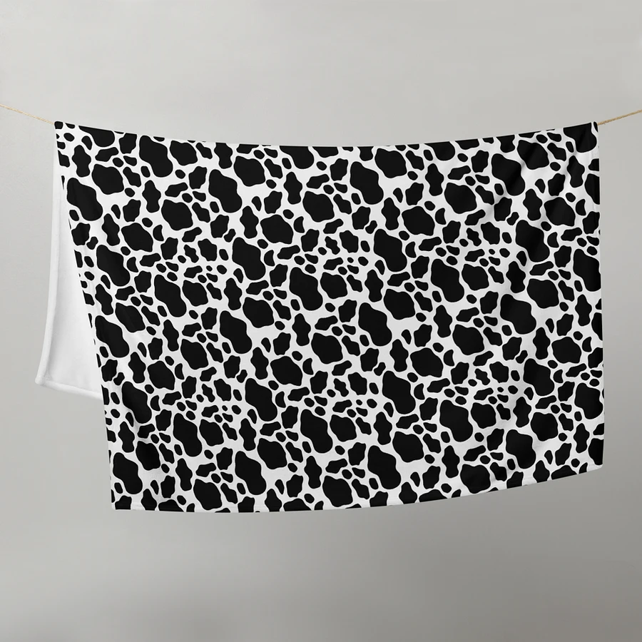 Cow Skin Blanket - Black & White product image (10)