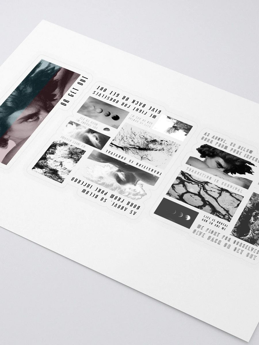 Inferno sticker sheet 2 product image (2)