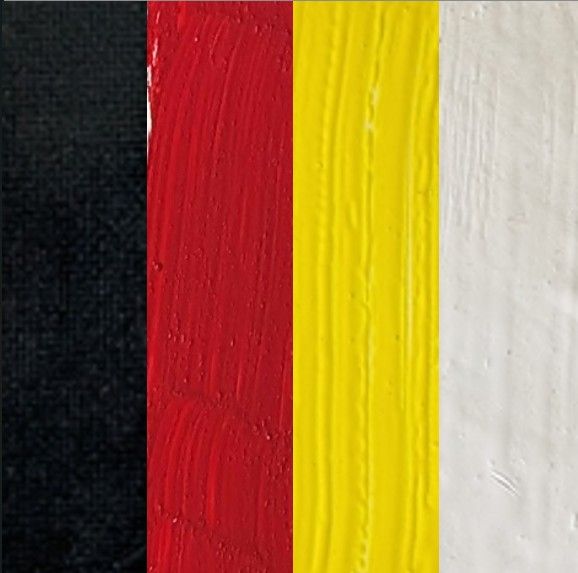 BADLY MADE PROFESSIONAL OIL PAINT NOT SO MISERABLE ADJUSTED ZORN PALETTE product image (1)
