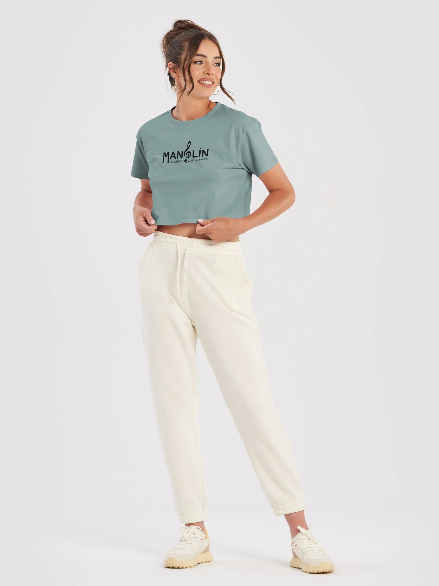 Manolín - Women's Premium Crop Top product image (1)