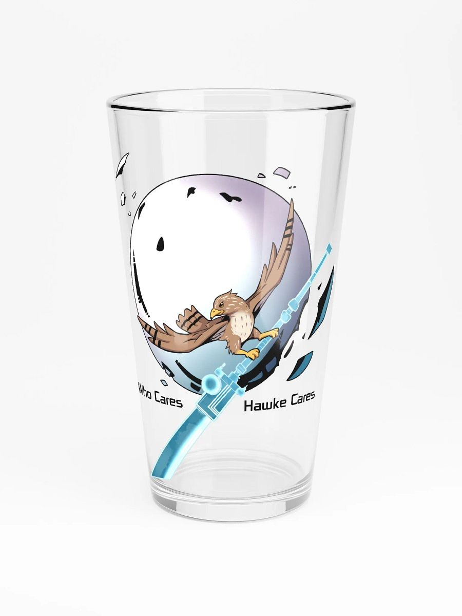 Who Cares? Hawke Cares! Pint Glass product image (3)