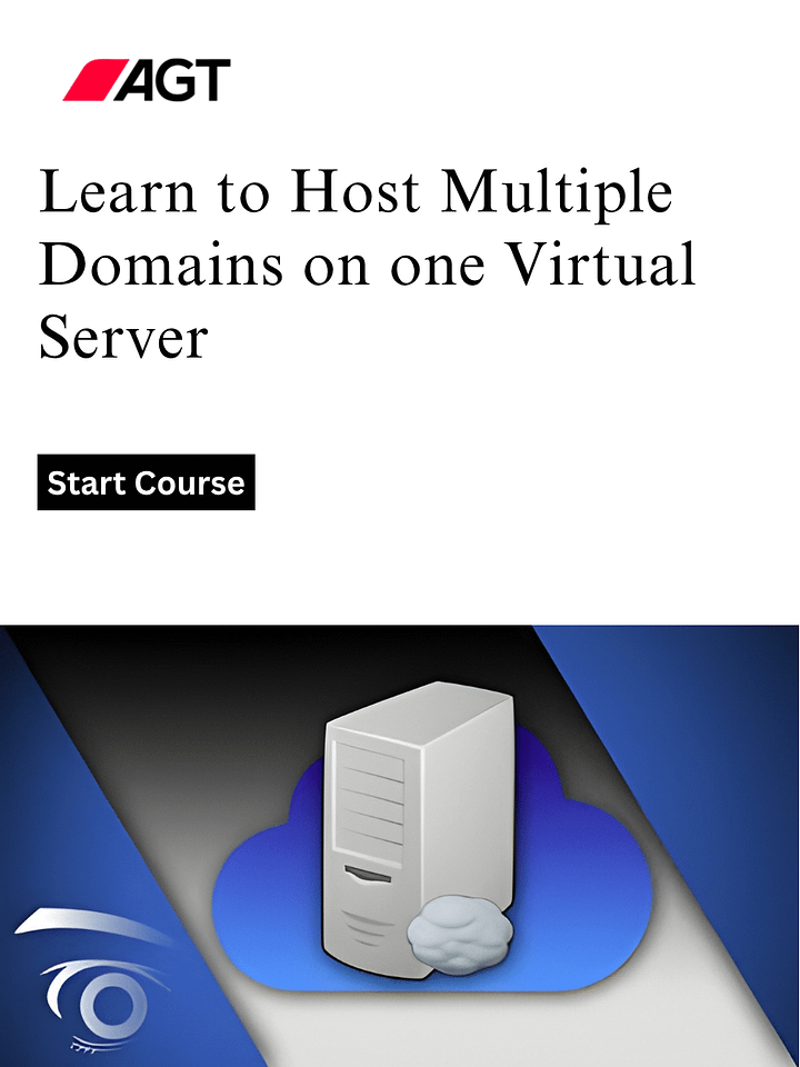 Learn to Host Multiple Domains on one Virtual Server product image (1)