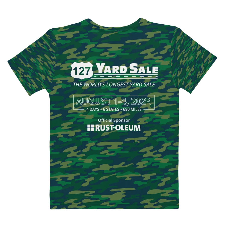 127 Yard Sale (2024) All-Over Camo Print Women's Crew Neck T-Shirt product image (9)