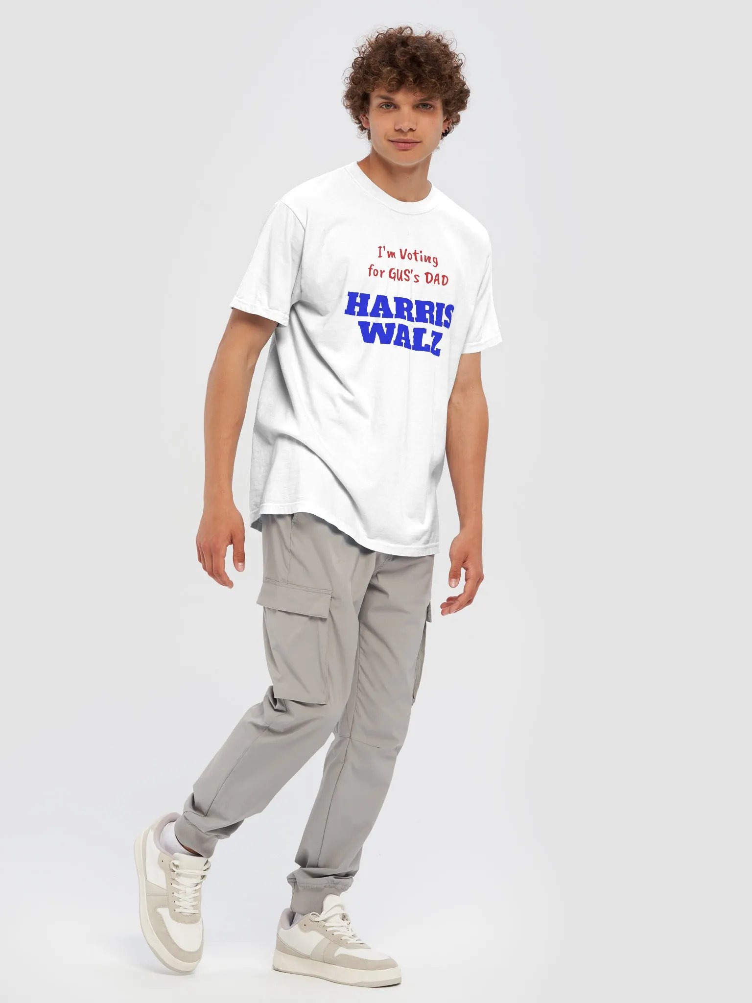 I'm Voting For Gus's Dad HARRIS WALZ Classic T-Shirt product image (7)