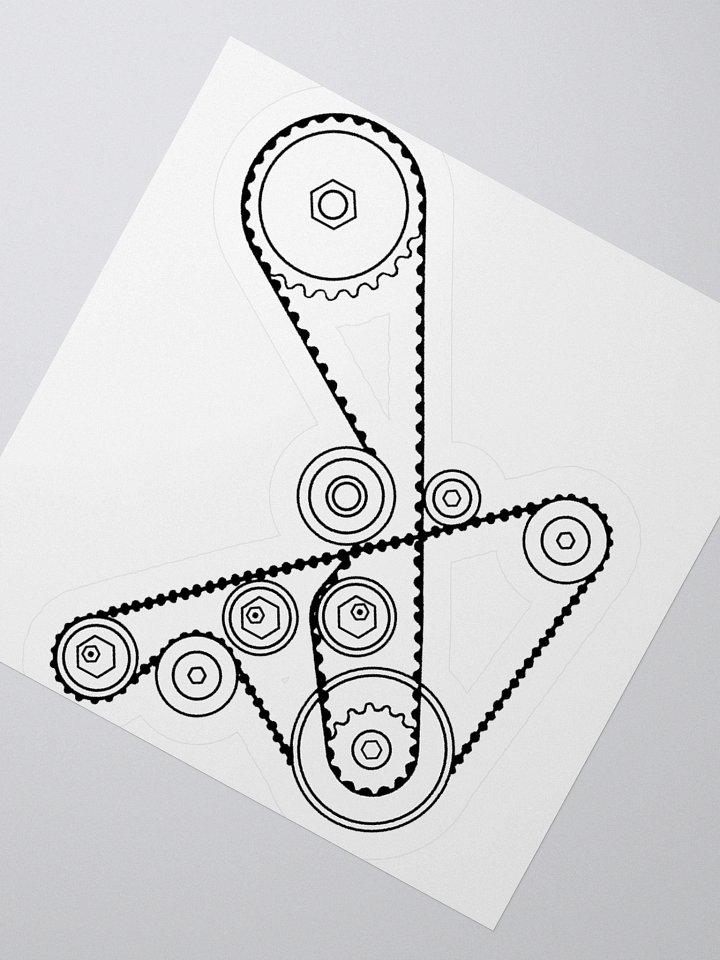 944 Timing Belt Change - Decal product image (2)