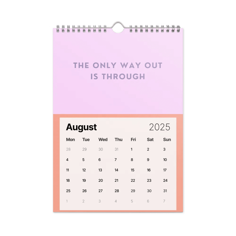 2025 Sobriety Calendar With AA Quotes product image (2)