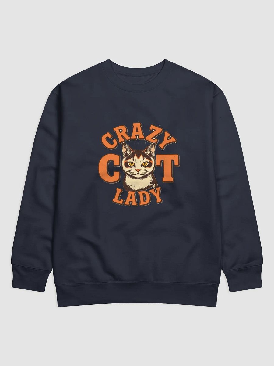 Feline Crazy Cat Lady Premium Sweatshirt product image (6)