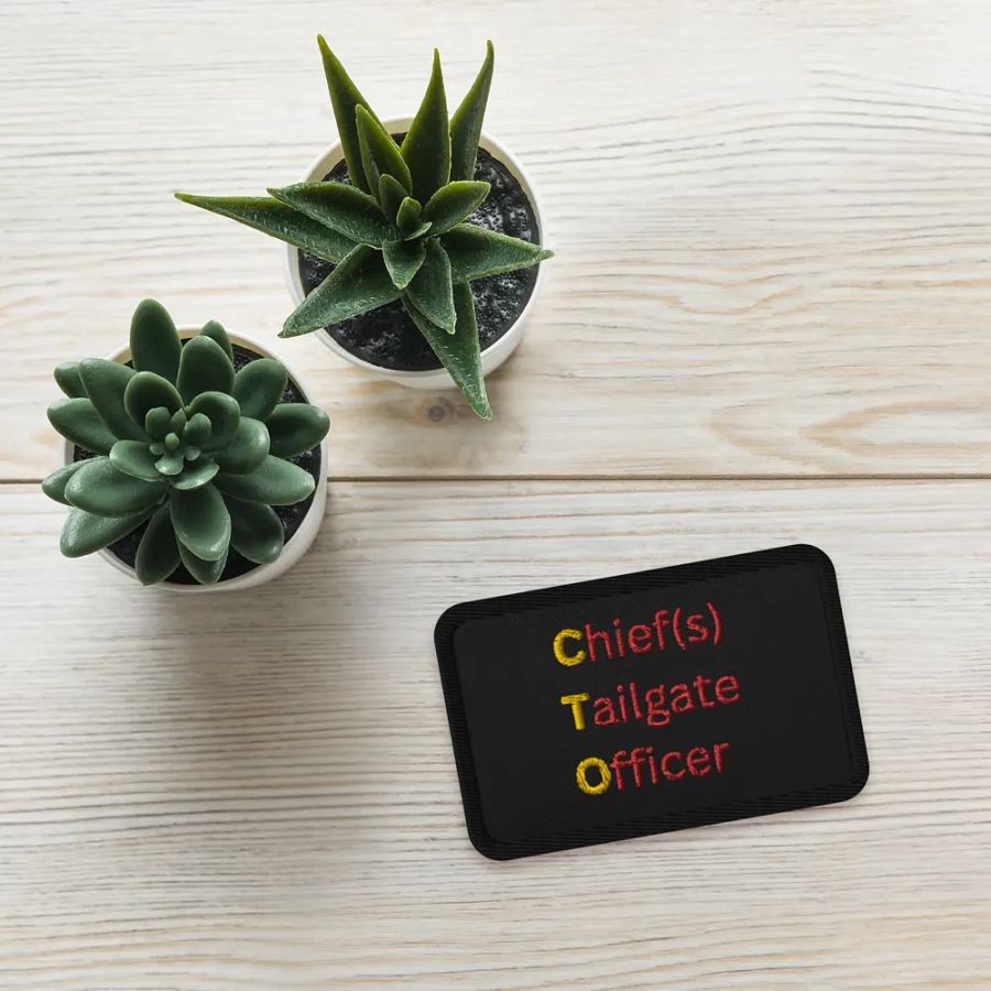 Chief(s) Tailgate Officer Embroidered Patches product image (4)