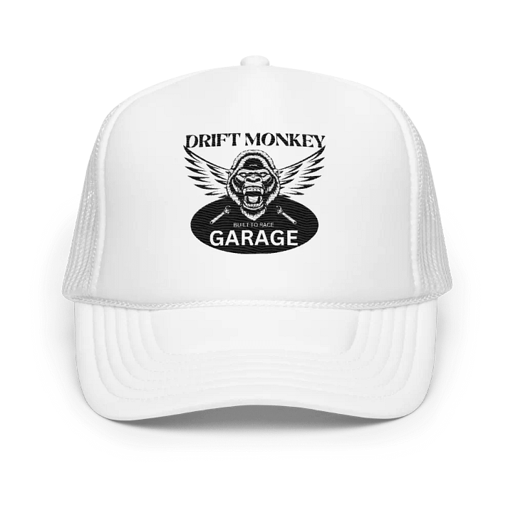 Drift Monkey Built To Race Trucker Hat product image (1)