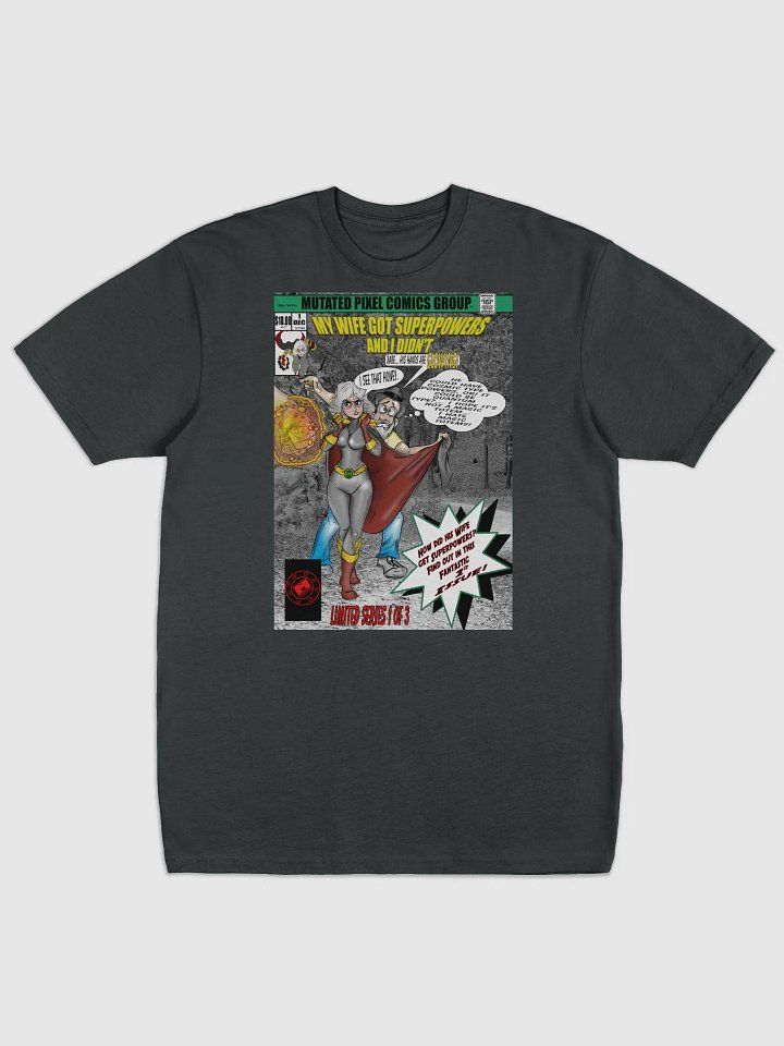 My Wife Got Superpowers and I Didn't Comic Book Cover Tee product image (1)