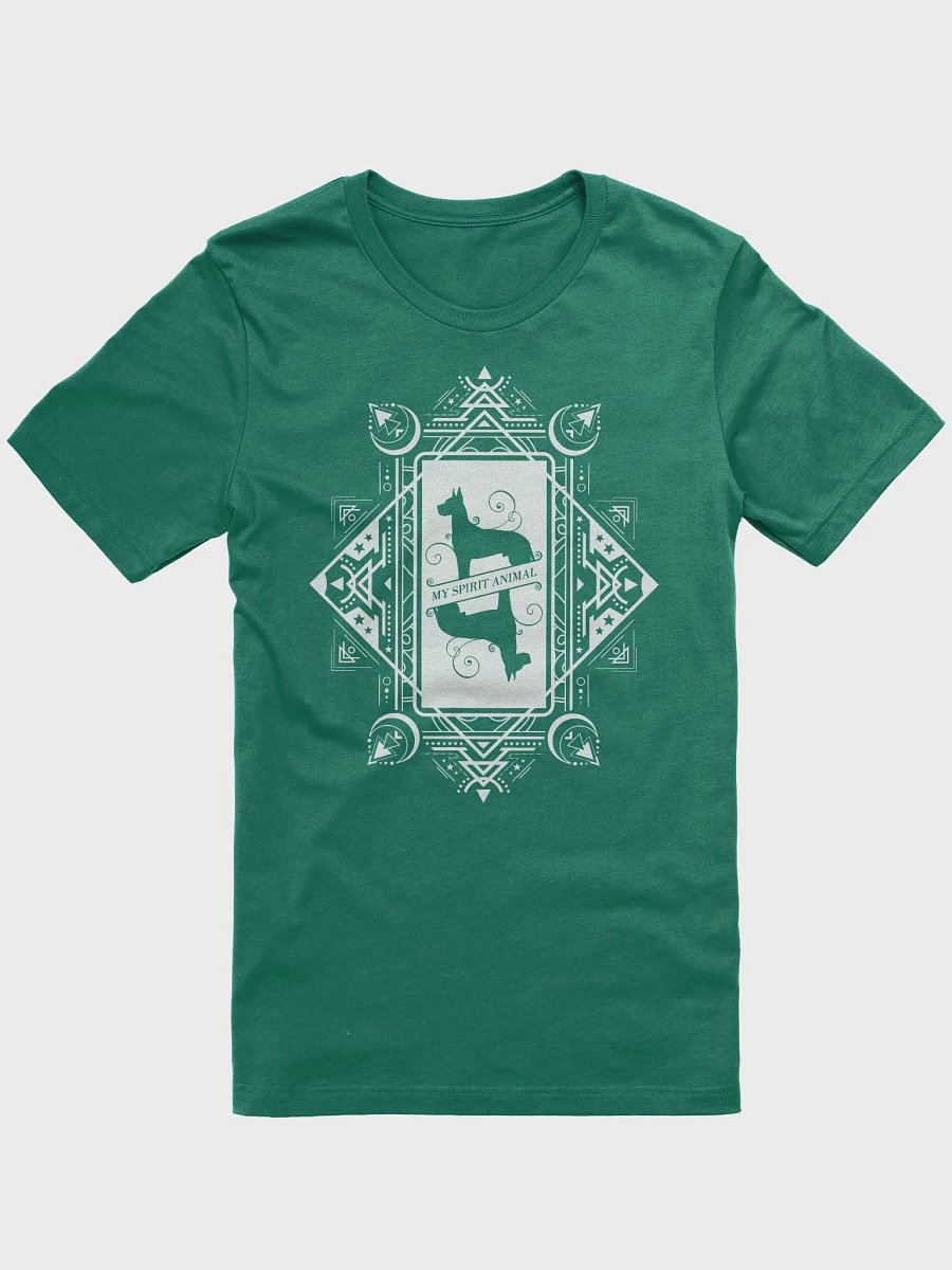 Doberman Spirit Animal Geometric T-Shirt - Tribal Dog Lover Tee product image (1)
