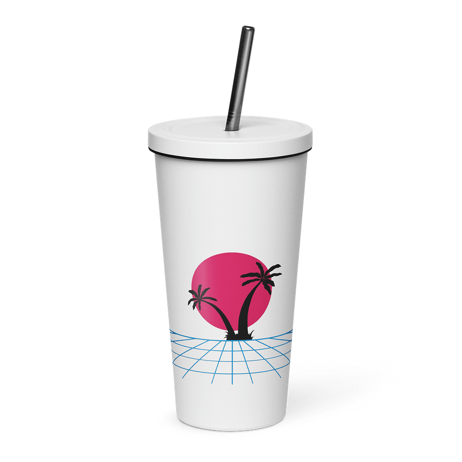 Retro-Futuristic Insulated Tumbler product image (1)