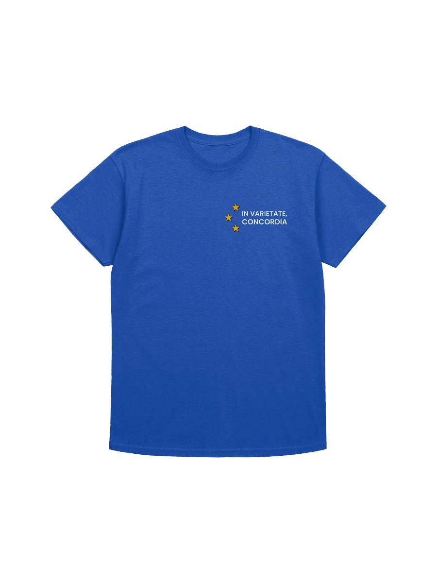 Heavy T-Shirt - In Varietate, Concordia & EU Map - Blue & Variants product image (3)
