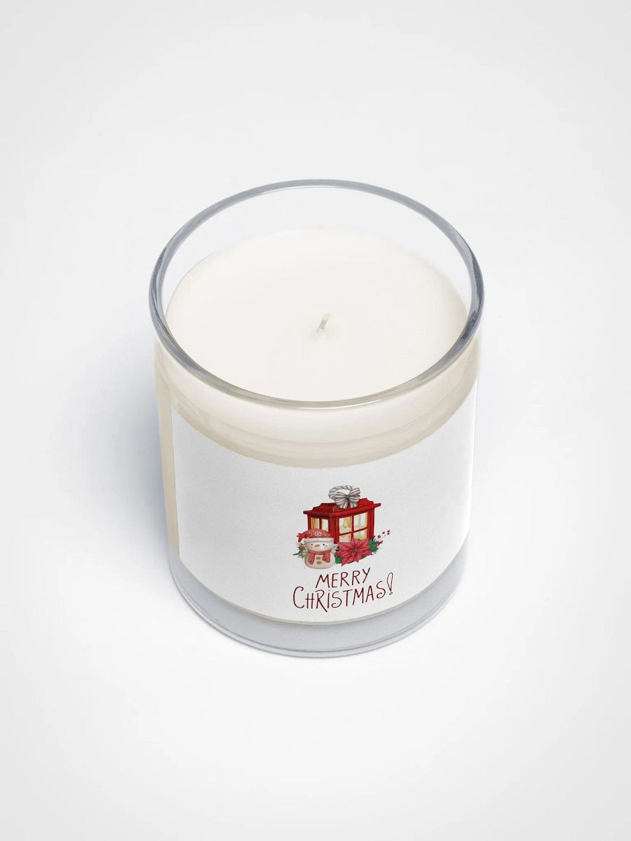 Festive Snowman Soy Wax Candle product image (3)