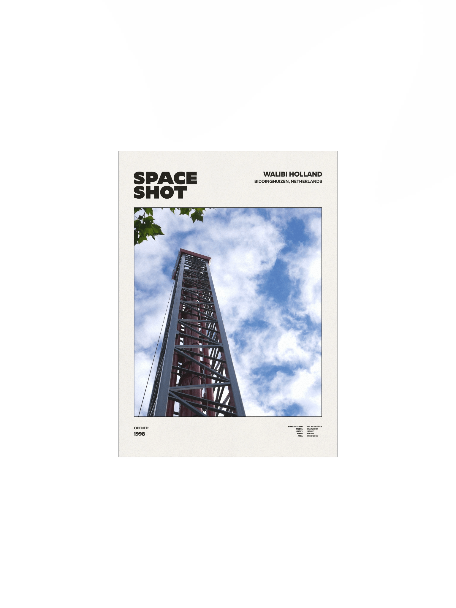 Space Shot Premium Poster product image (1)