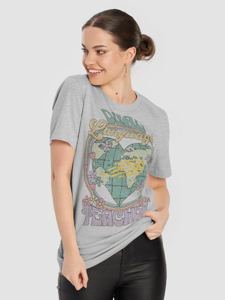Worldly Love Dual Language Heritage T-Shirt product image (8)