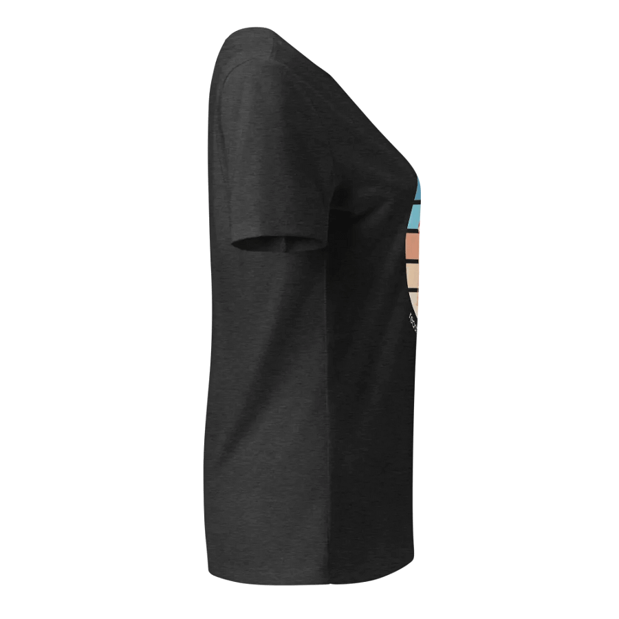 Reach For The Remote. V-Neck Tee product image (3)