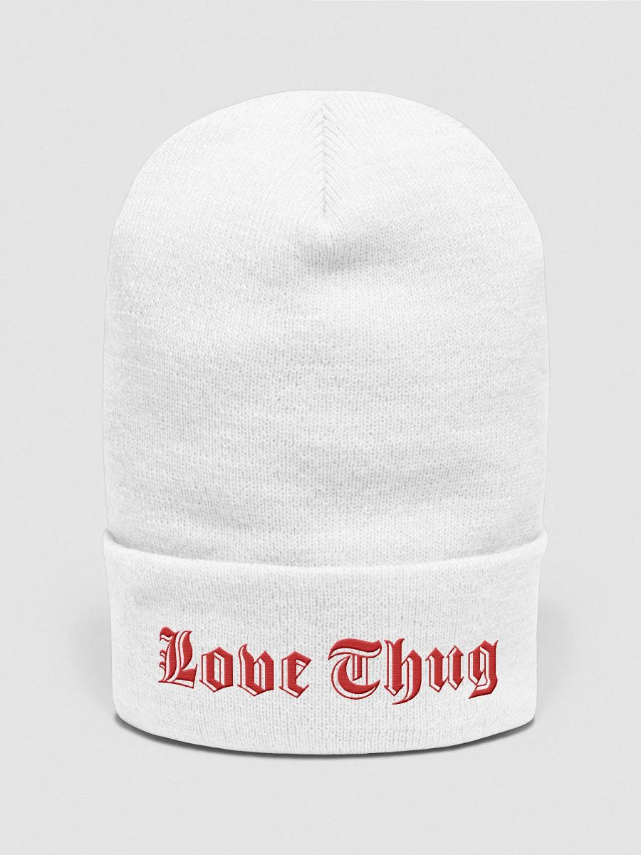 Love Thug Beanie - Red Lettering product image (1)