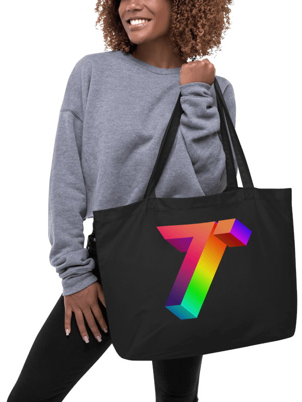 Tobu Cotton Tote Bag 3D Logo product image (2)
