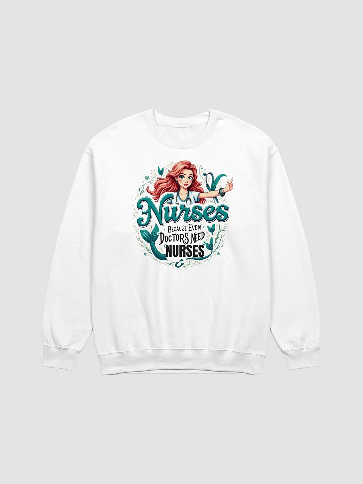 Mermaid Nurse Crewneck Sweatshirt product image (3)