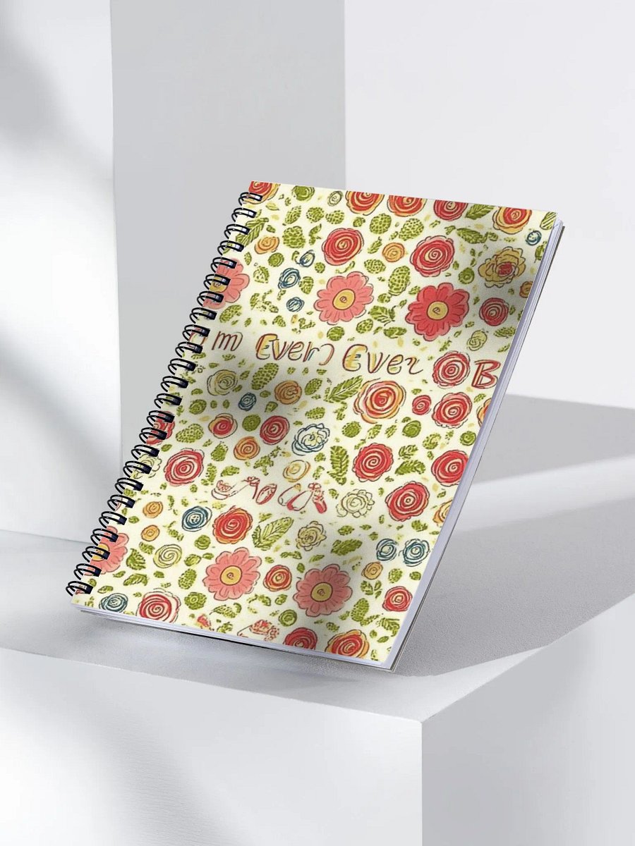 Floral Whimsy Spiral Notebook product image (3)