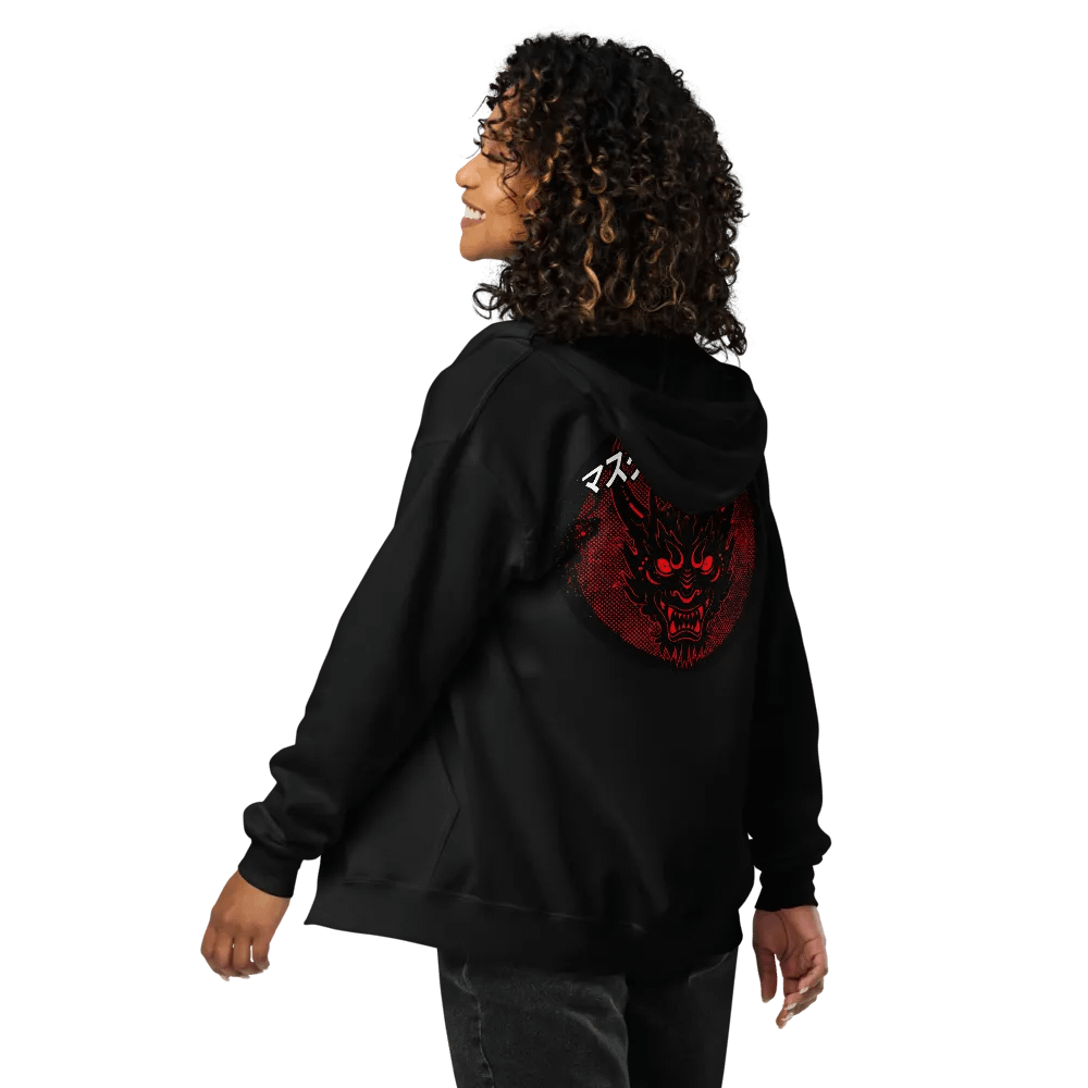 Midnight Oni Blend Zip Hoodie product image (10)