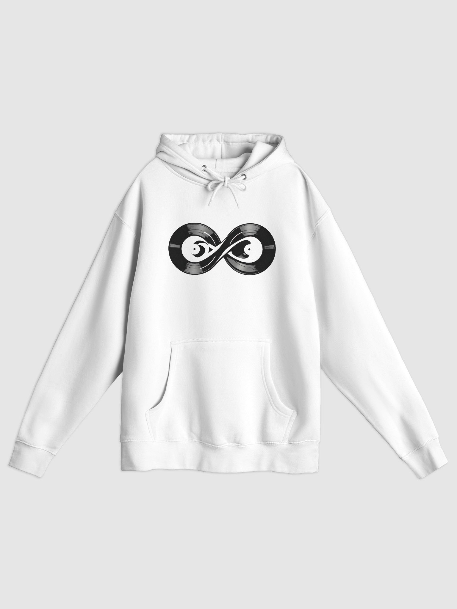 Vinyl Infinity Symbol Art Print Hoodie product image (1)