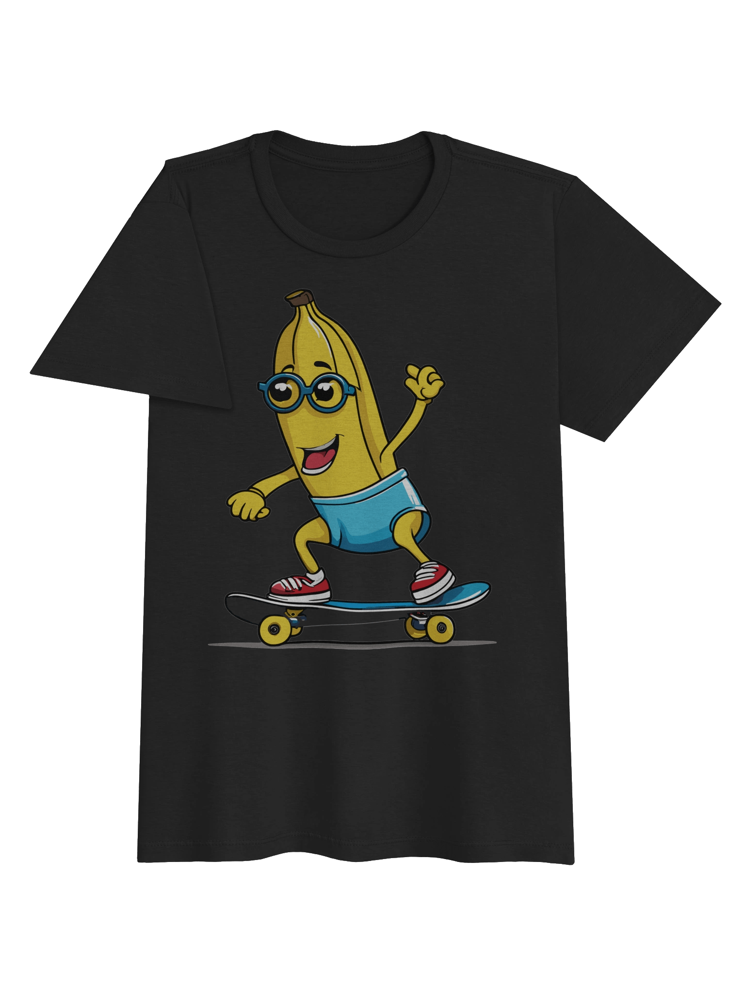 Skateboarding Banana Women's Tee product image (3)