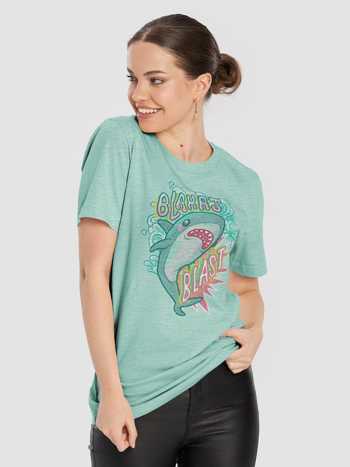 Blahaj Blast Supersoft T-Shirt product image (51)