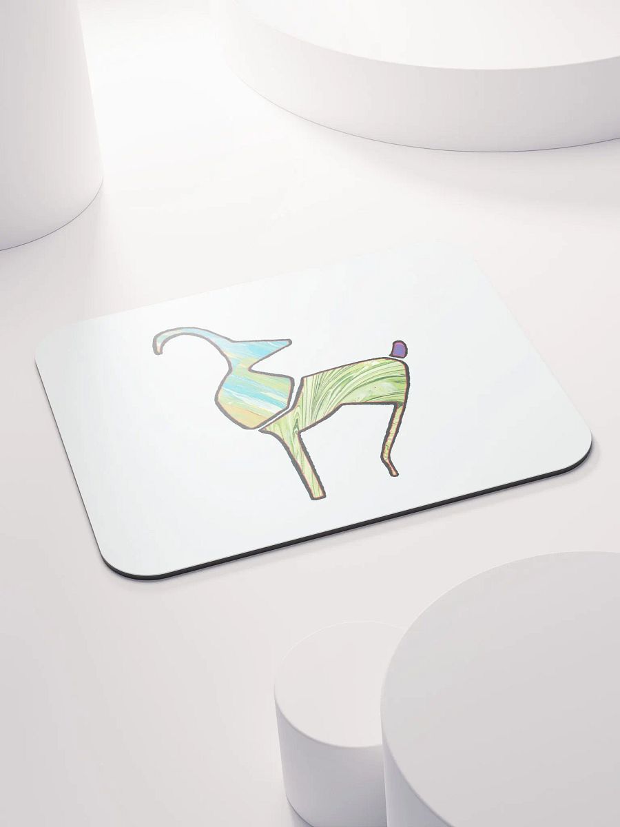 African Art Colorful Animal Work of Art Mouse Pad product image (4)