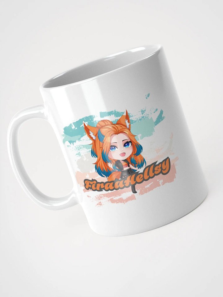 Foxy Charm White Glossy Mug product image (1)