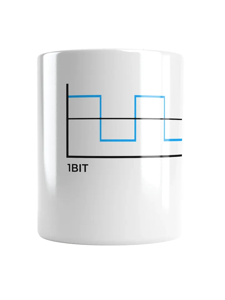 1BIT Graph Mug (white) product image (1)