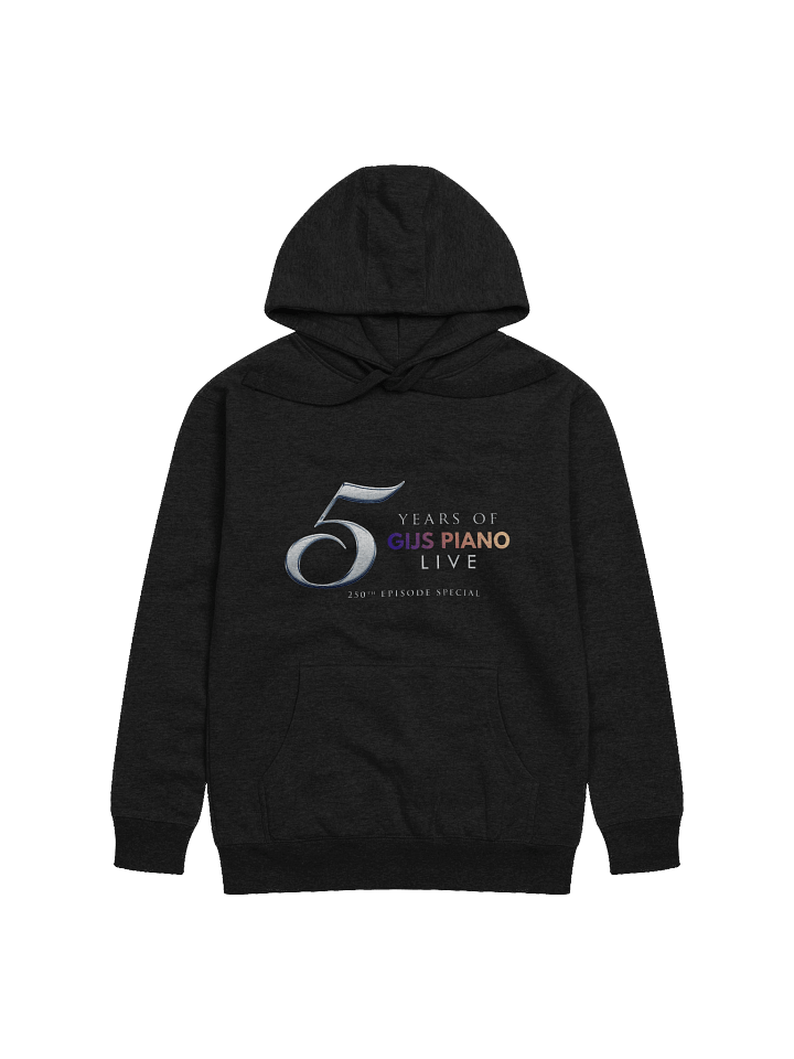 Gijs Piano LIVE 5th Anniversary Hoodie product image (1)