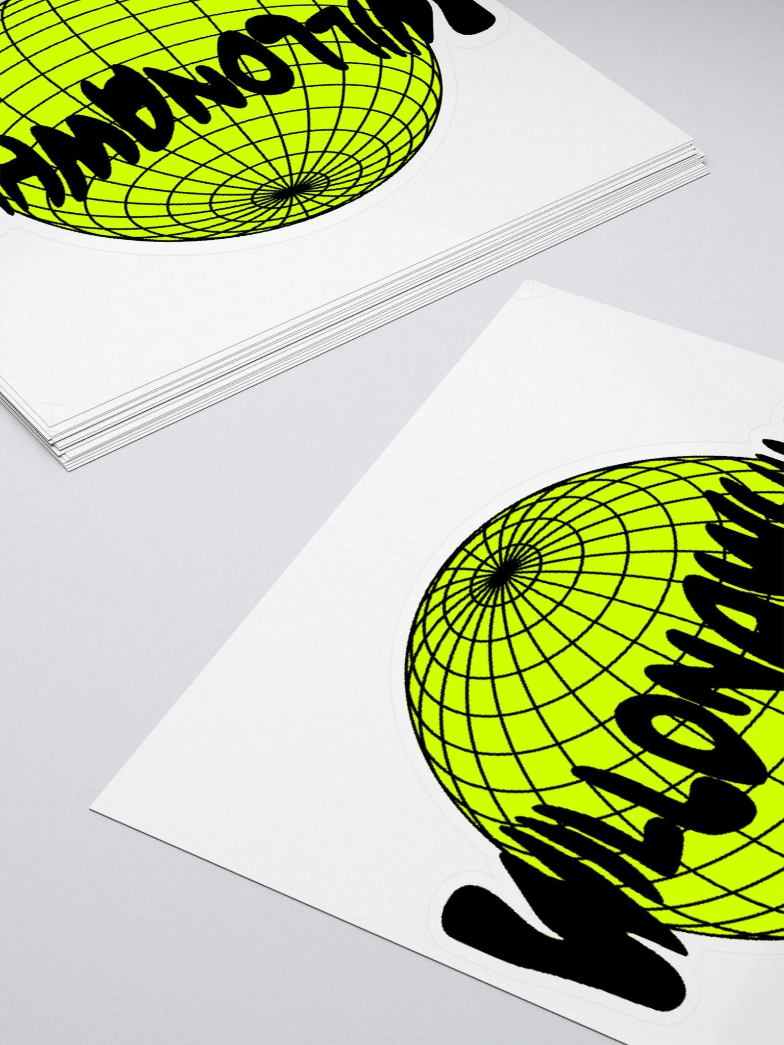 WILLONAWHIM GLOBAL MIND STICKER product image (4)