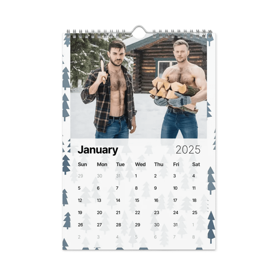 AI HUNKS - A HoneyBearSquish Calendar product image (10)