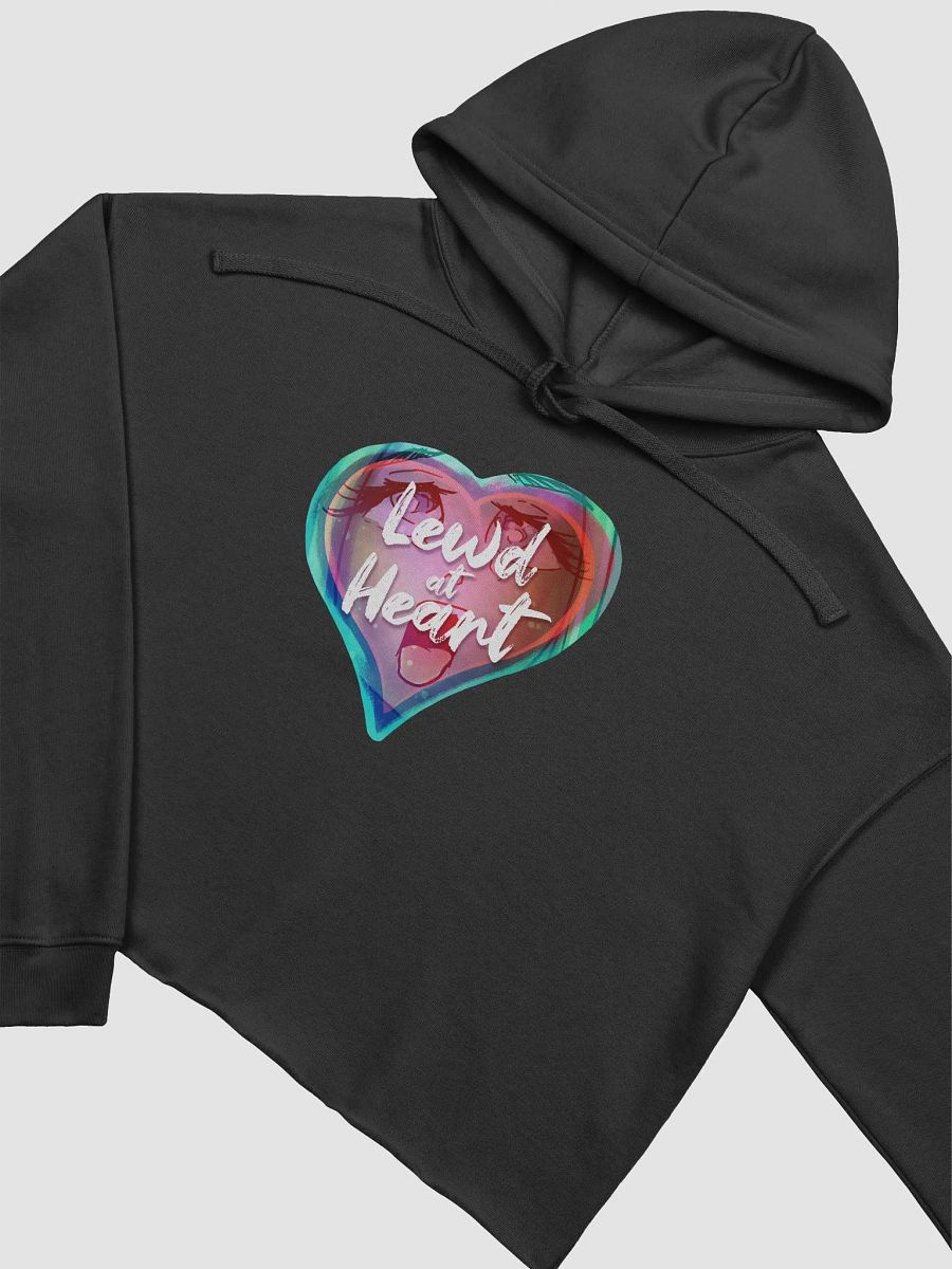 Lewd at Heart Crop Hoodie product image (3)