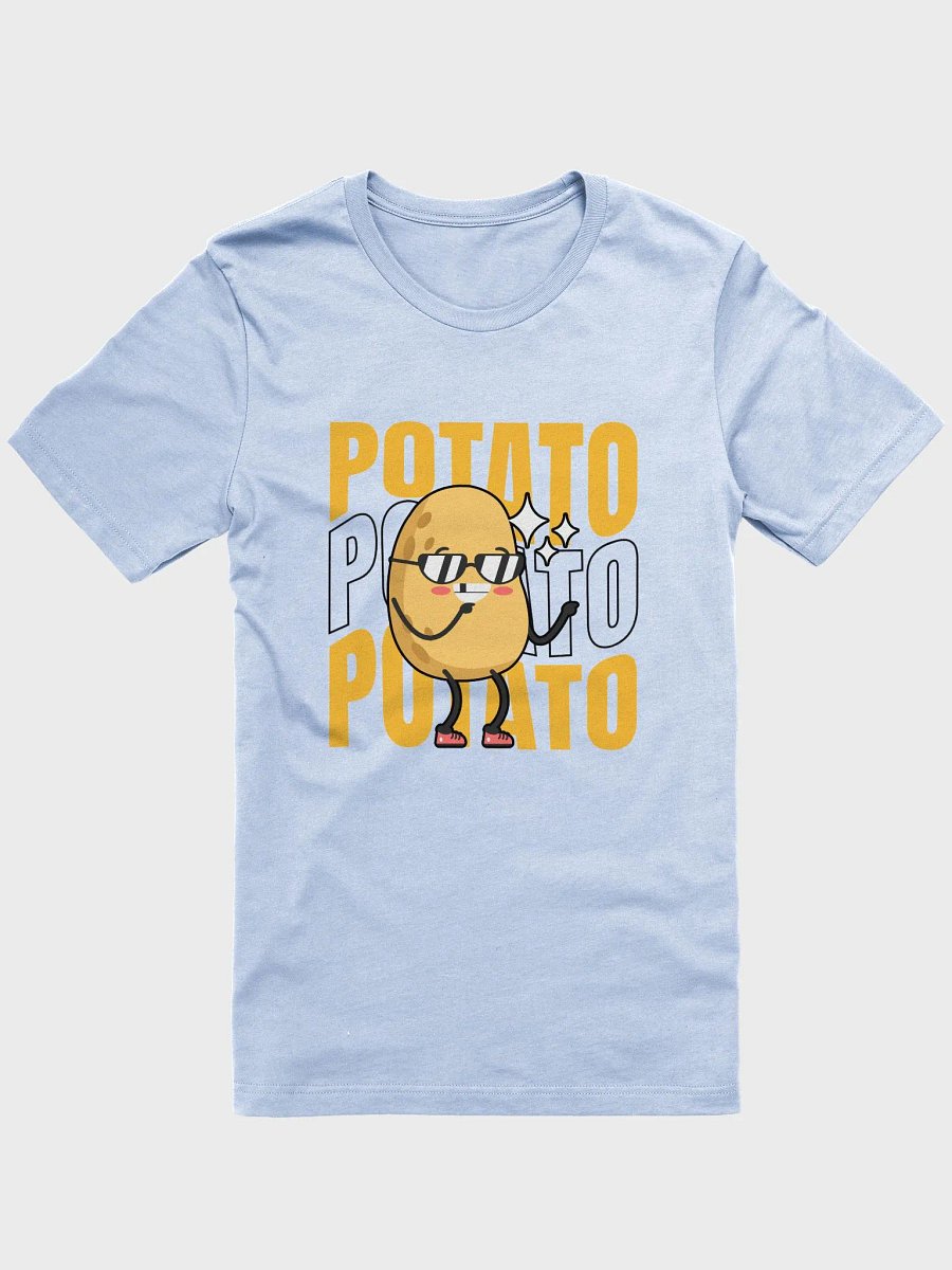 Woman Cool Potato Vibes T-Shirt - Baby Blue product image (1)