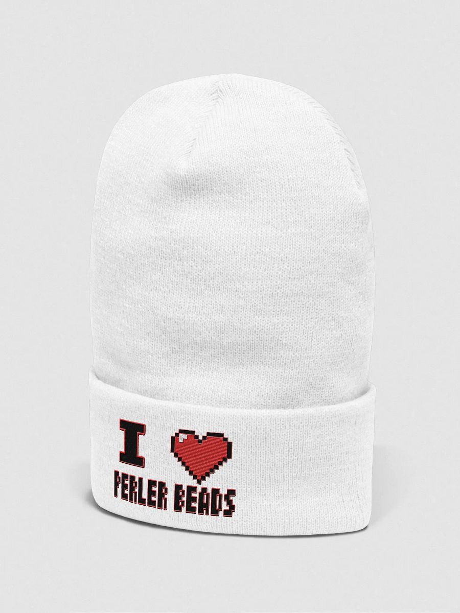 I Heart Perler Bead 2 Touque product image (2)