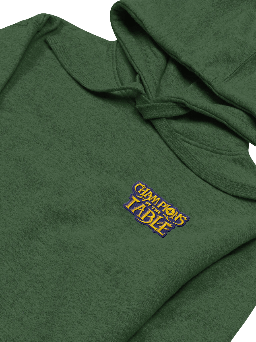 Champions of The Table - Embroidered Corner Logo Hoodie product image (7)