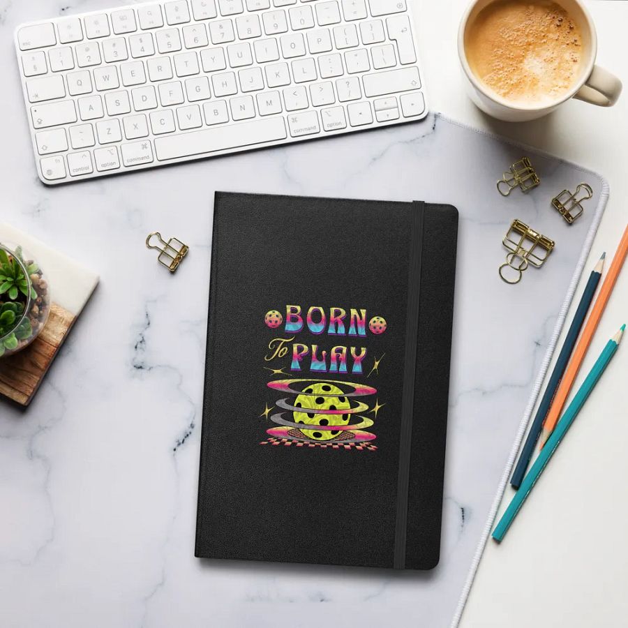 Born To Play Pickleball Hardcover Journal product image (7)