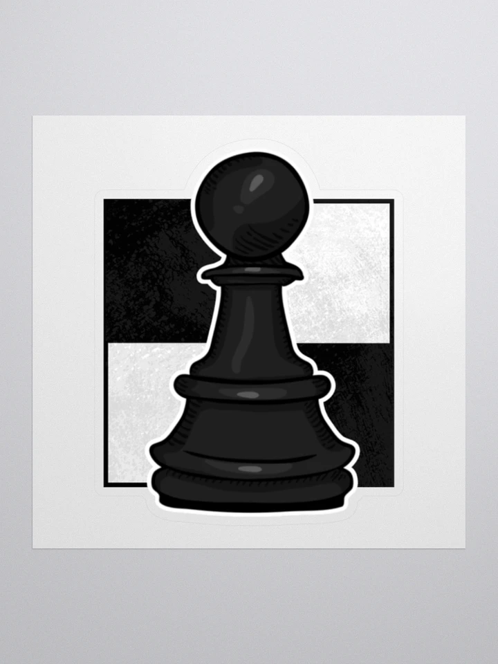 Black Pawn Sticker product image (2)
