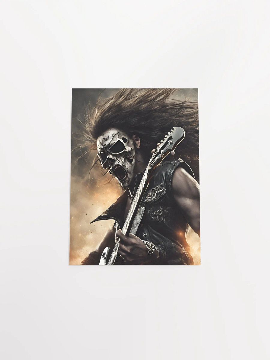 Batista736 Metalhead Rocking Out Poster product image (28)