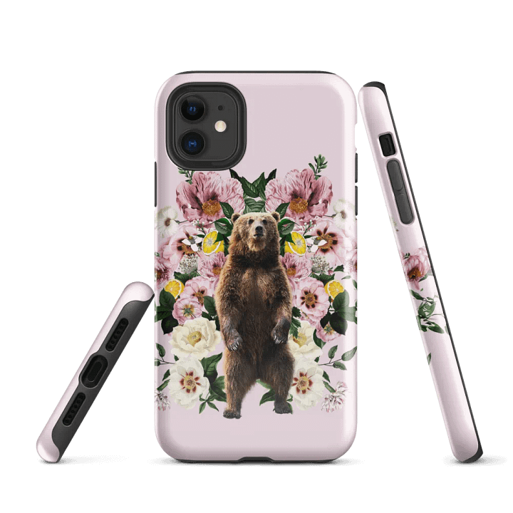Countryside Bear Tough Case for iPhone product image (1)
