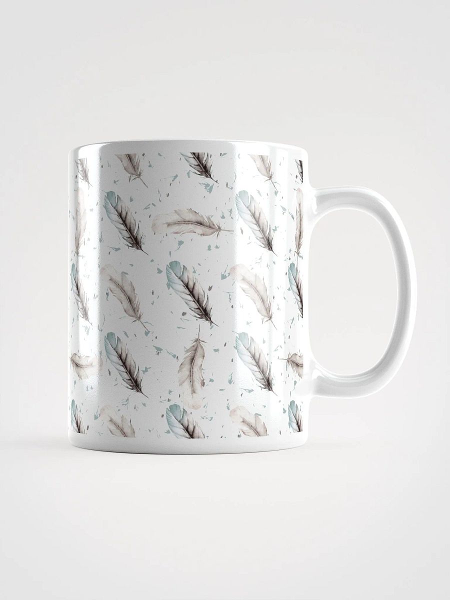 Feathered Dreams White Glossy Mug product image (1)