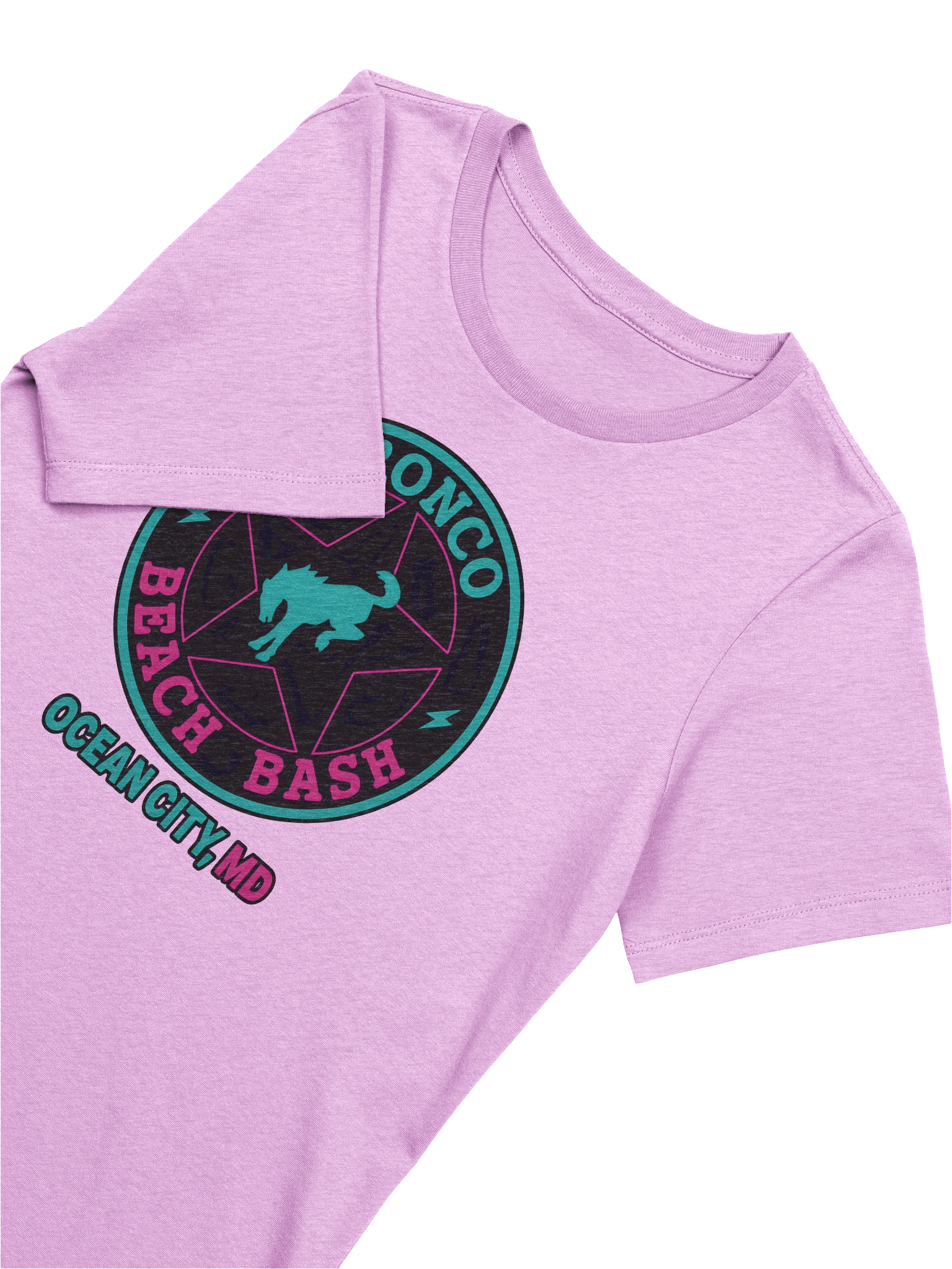 2025 Bronco Beach Bash Ocean City / Destination Bigfoot Bronco Collab | Full Send Women's Relaxed Fit Bella + Canvas Supersoft T-Shirt (Multiple Colors Available) product image (115)