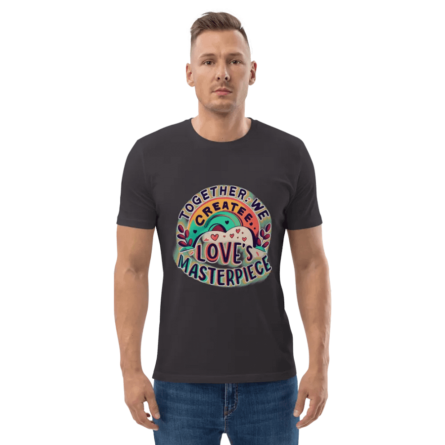 Together we create love's masterpiece T-shirt product image (3)