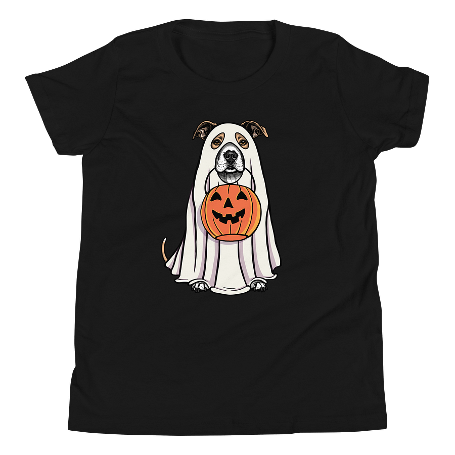 Halloween American Staffordshire Terrier(Fawn & White) Youth T-Shirt product image (5)