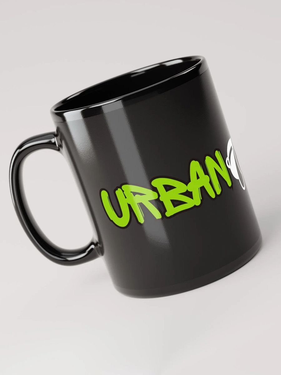 Urban Edge Graffiti Chic Black Mug product image (4)