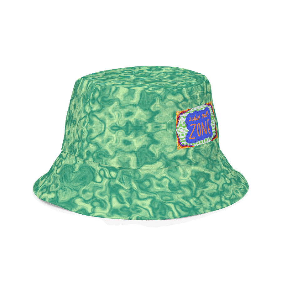 Liquid Blue Green Seas Reversible All-Over Print Bucket Hat product image (6)