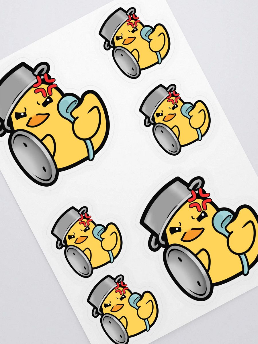 Battle Duck Sticker Sheet product image (2)